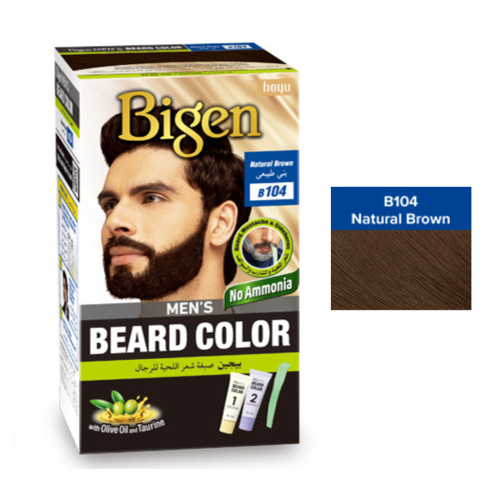 Bigen Mens Beard Color B104