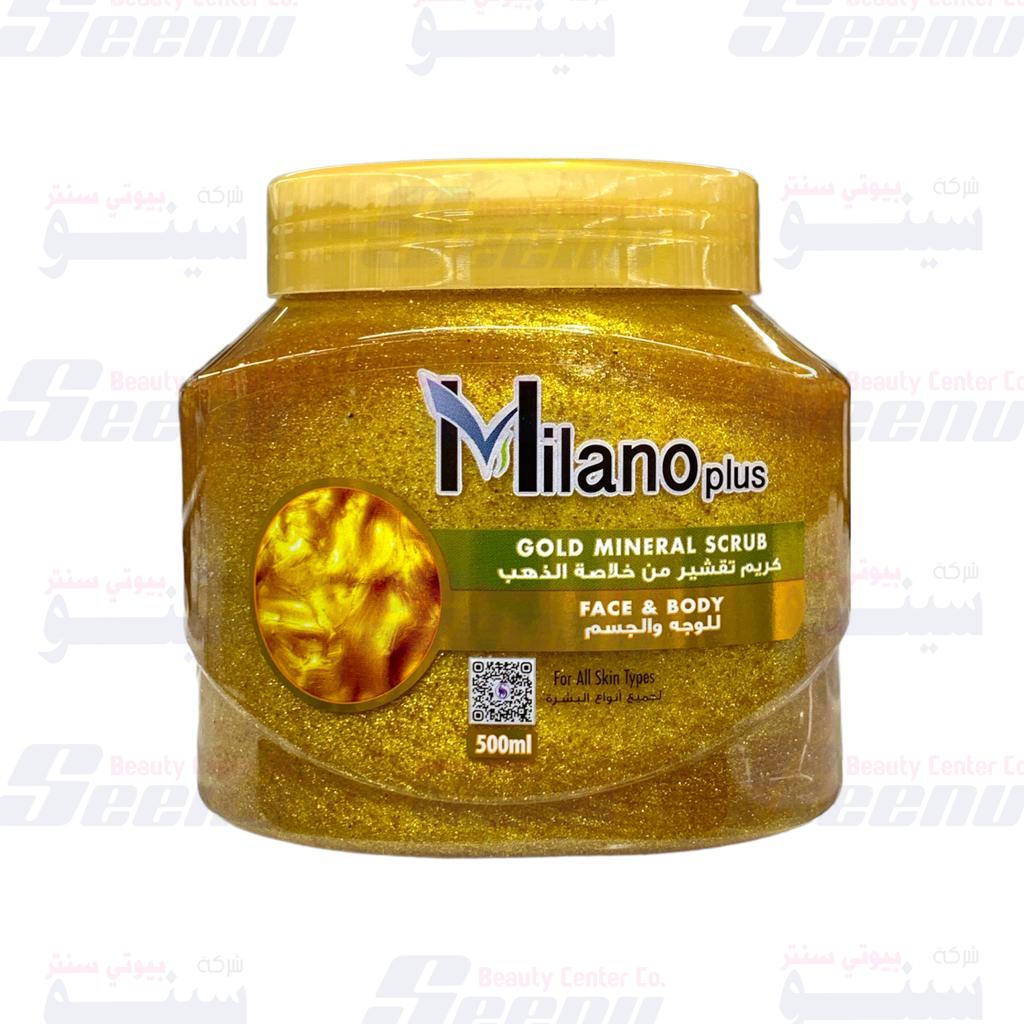 Milano Plus Gold Mineral Scrub 500ml milano-plus-gel-scrub-mineral-gold