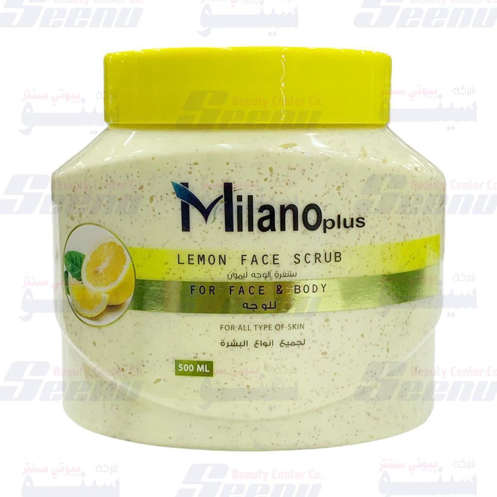 Milano Plus Lemon Scrub 500ml milano-plus-cream-scrub-lemon