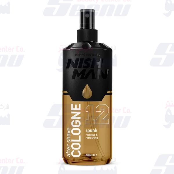 NishMan After Shave Cologne Brown 12 400ml nishman-after-shave-cologne-no-12-spacex-400ml