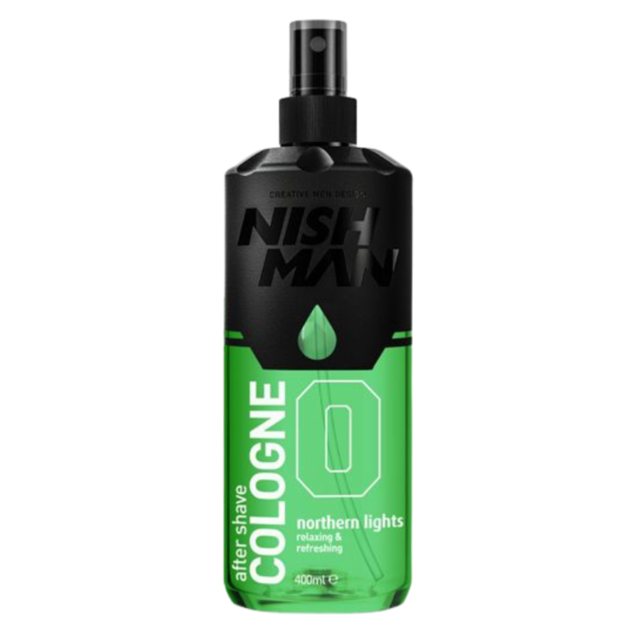 NishMan After Shave Cologne Green 00 400ml