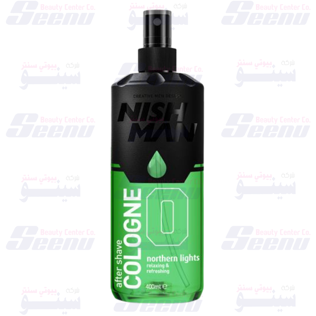 NishMan After Shave Cologne Green 00 400ml NishMan After Shave Cologne Green 00 400ml