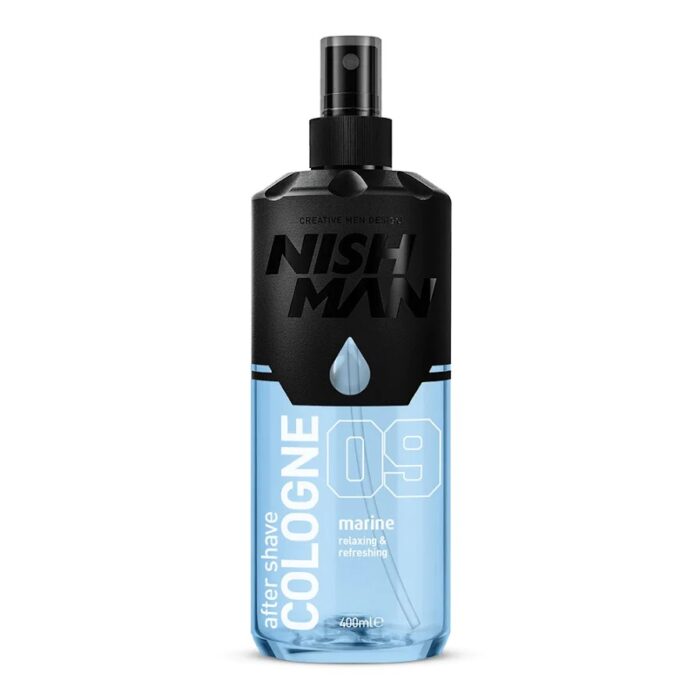 NishMan After Shave Cologne Light Blue 09 400ml