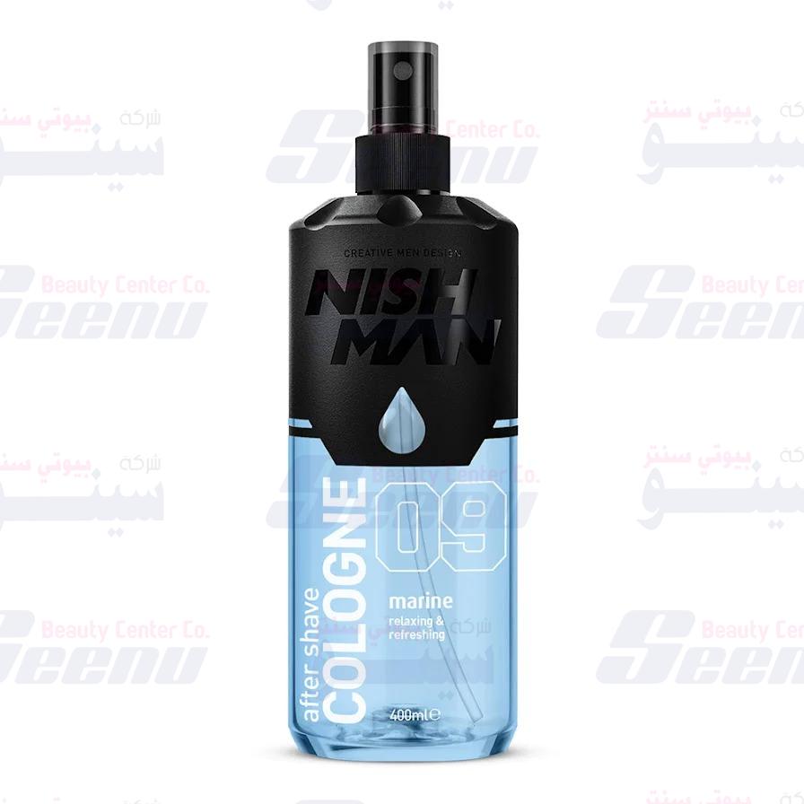 NishMan After Shave Cologne Light Blue 09 400ml nishman-after-shave-cologne-no-09-marine-400ml