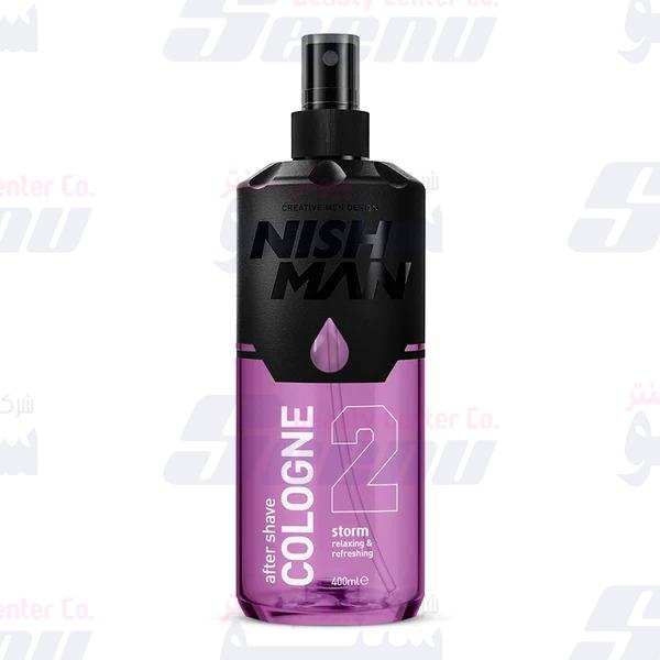 NishMan After Shave Cologne Purple 02 400ml nishman-after-shave-cologne-no-02-storm-400ml