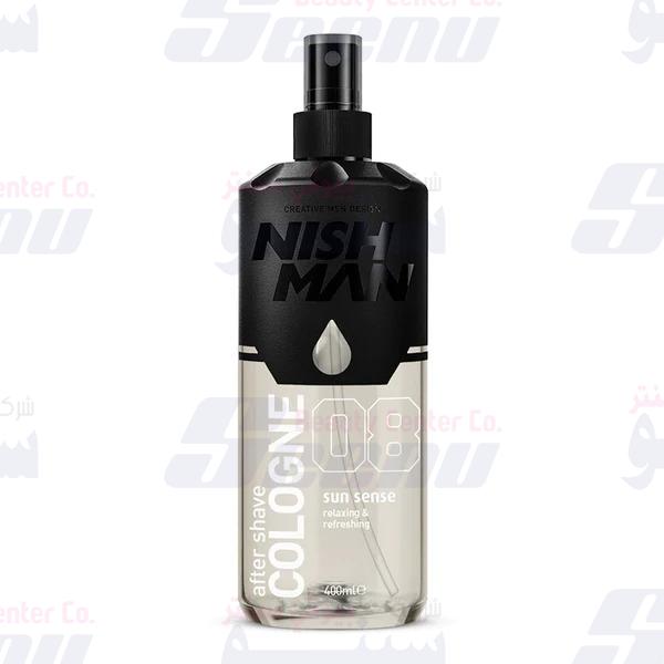 NishMan After Shave Cologne Silver 08 400ml nishman-after-shave-cologne-no-08-sun-sense-400ml