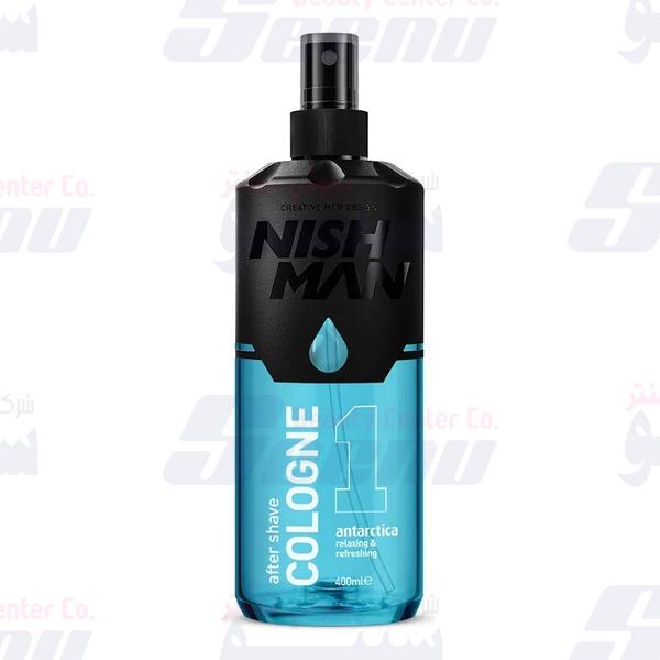 NishMan After Shave Cologne SkyBlue 01 400ml nishman-after-shave-cologne-no-01-antarctica-400ml