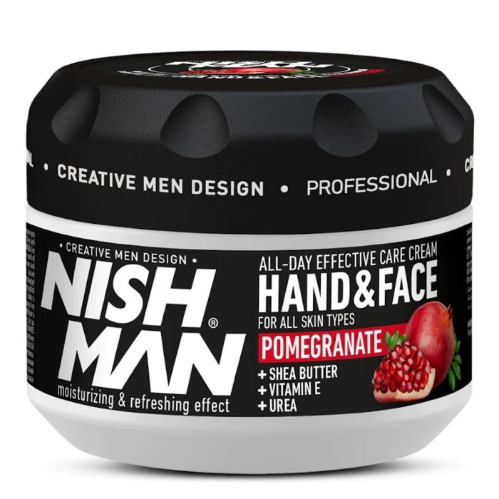 NishMan Hand and Face Cream Pomegranate 300ml