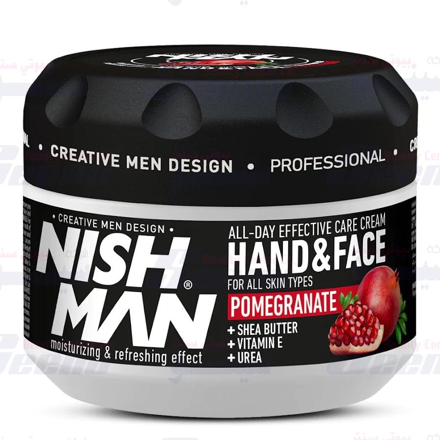 NishMan Hand and Face Cream Pomegranate 300ml nishman-hand-face-mouisturizing-care-cream-pomegranate-300ml
