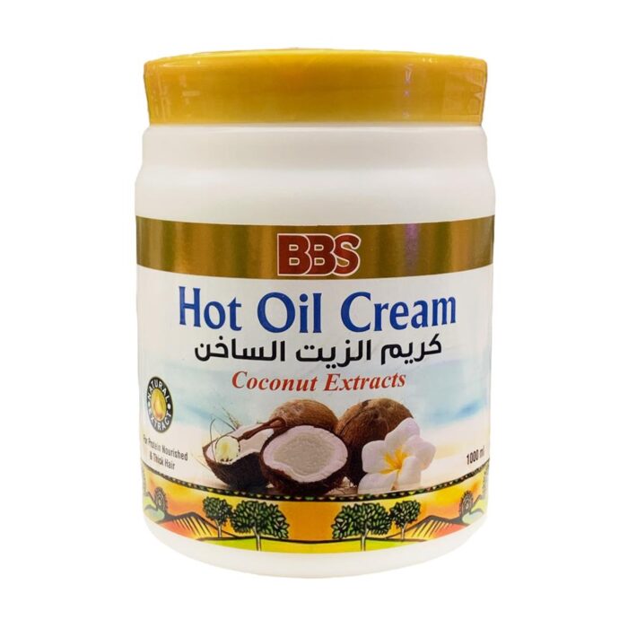 BBS Hot Oil Cream Coconut 1000ml