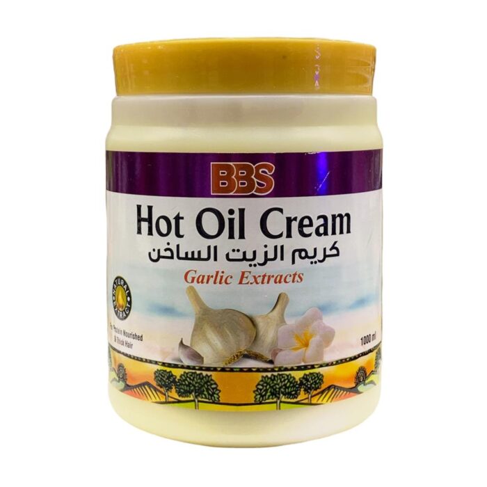 BBS Hot Oil Cream Garlic 1000ml