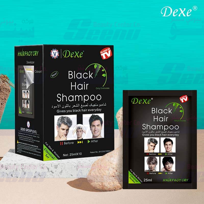 Dexe Black Hair Shampoo 25mlx10pcs dexe-black-hair-shampoo-25ml-x-10pcs