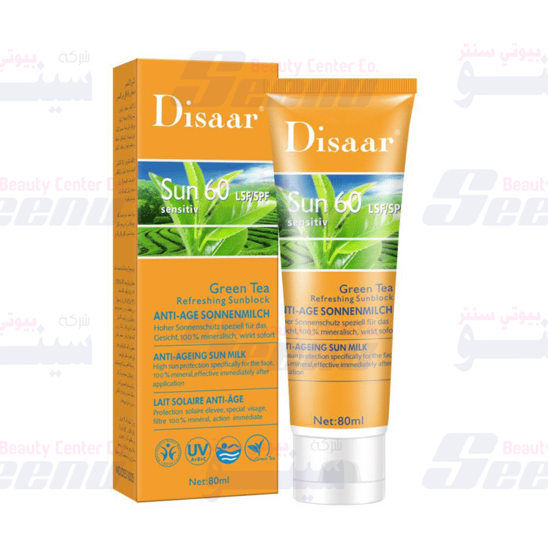 disaar-green-tea-refreshing-sunblock-60-spf-sunscreen-cream-80ml