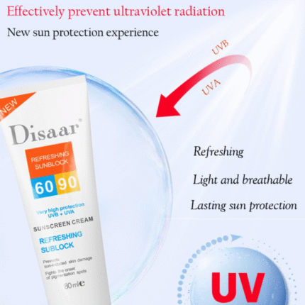 disaar-refreshing-sunblock-60-90-spf-sunscreen-cream-80ml-2