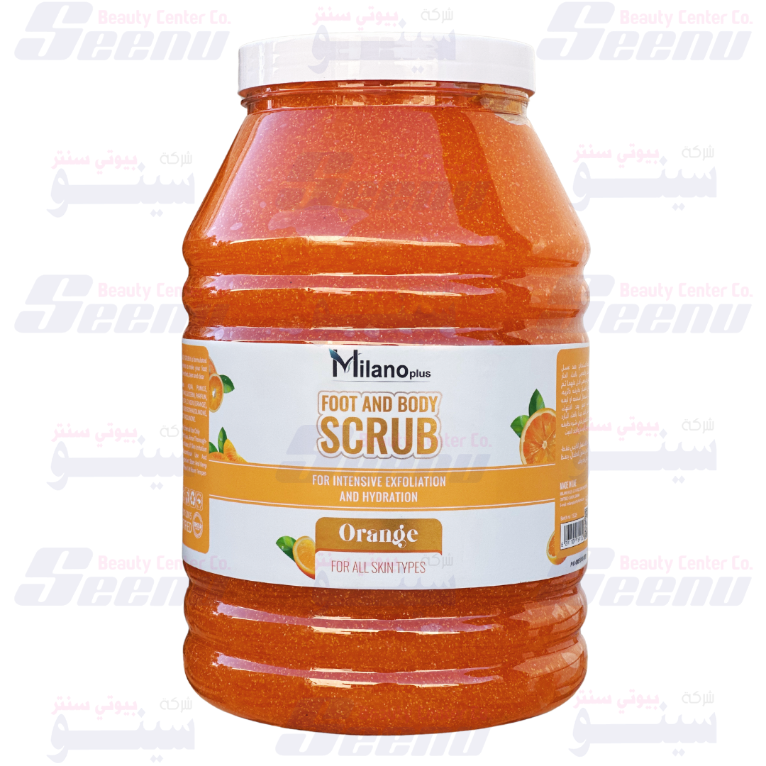 Milano Plus Foot and Body Gel Scrub 5kg Orange milano-plus-foot-and-body-gel-scrub-orange-5kg