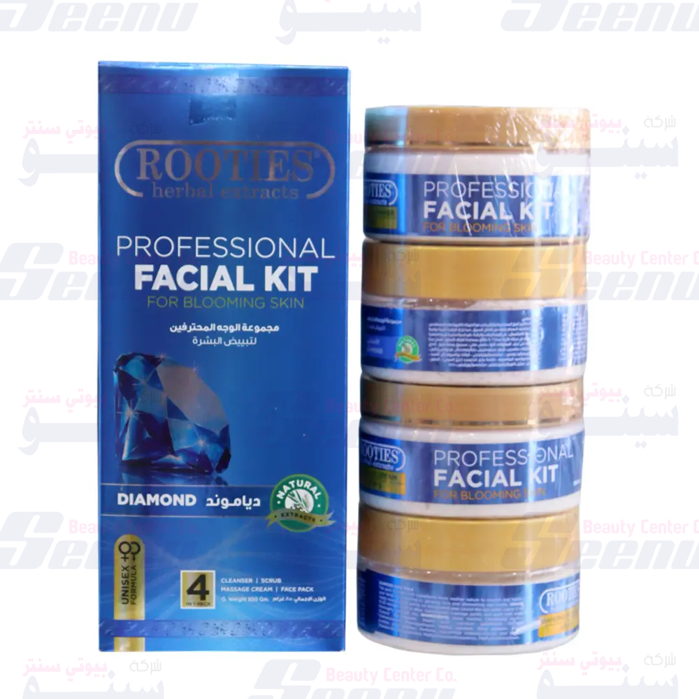Rooties Facial Kit 4 Step Diamond rooties-facial-kit