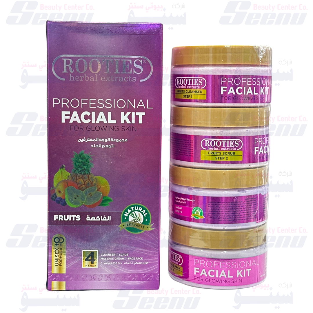 Rooties Facial Kit 4 Step Fruits rooties-facial-kits