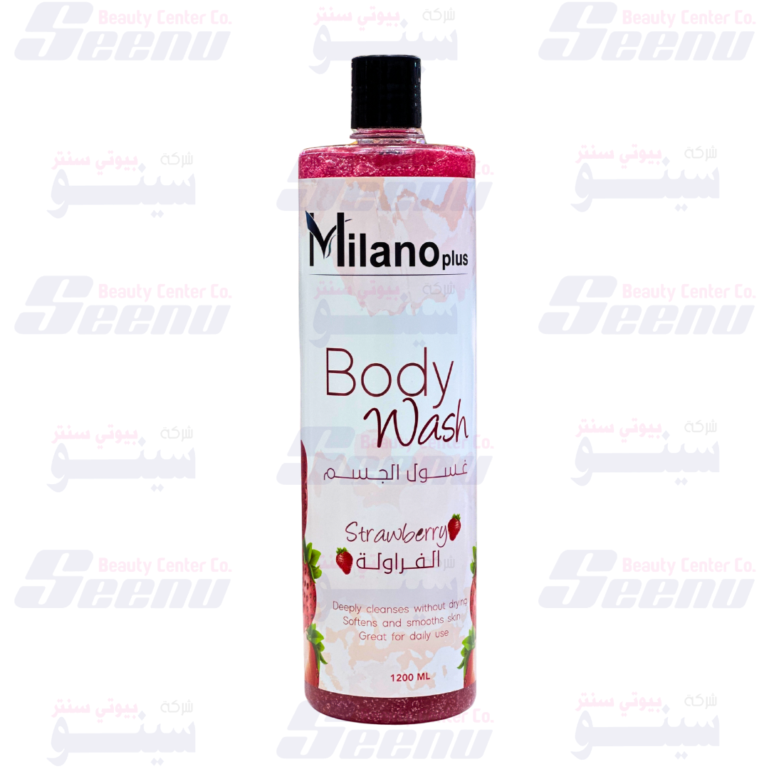 Milano Plus Body Wash Strawberry 1200ml milano-plus-body-wash-strawberry-1200ml