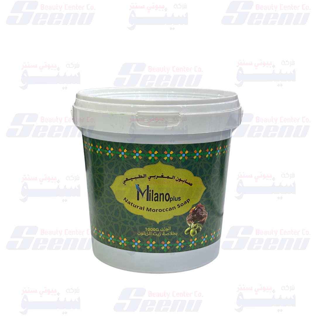 Milano Plus Sabun Magarabhi Moroccan Olive Soap 1000g milano-plus-natural-moroccan-soap-1000g
