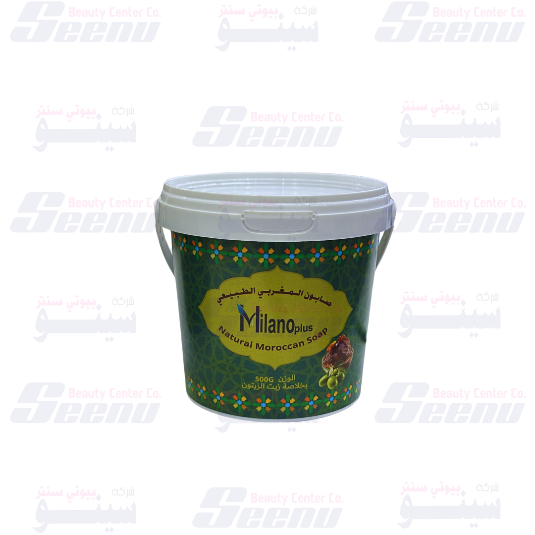 Milano Plus Sabun Magarabhi Moroccan Olive Soap 500g milano-plus-natural-moroccan-soap-500g