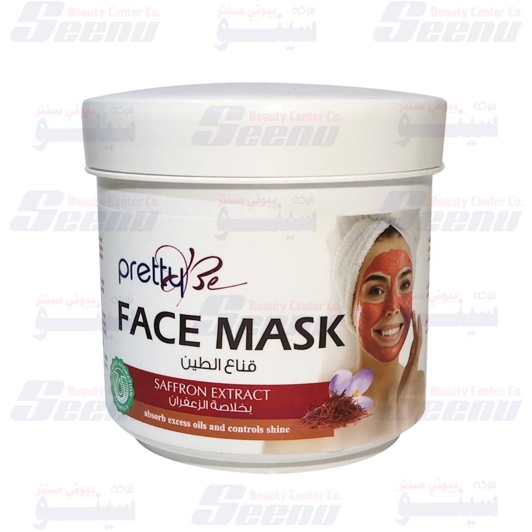 Pretty Be Saffron Face Clay Mask 600ml pretty-be-face-clay-mask-saffron-600ml