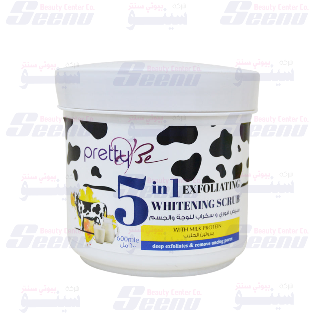 PrettyBe 5in1 Exfoliating Face and Body Cream Scrub Milk 550ml pretty-be-5-in-1-exfoliating-cream-scrub-milk-protein-550ml