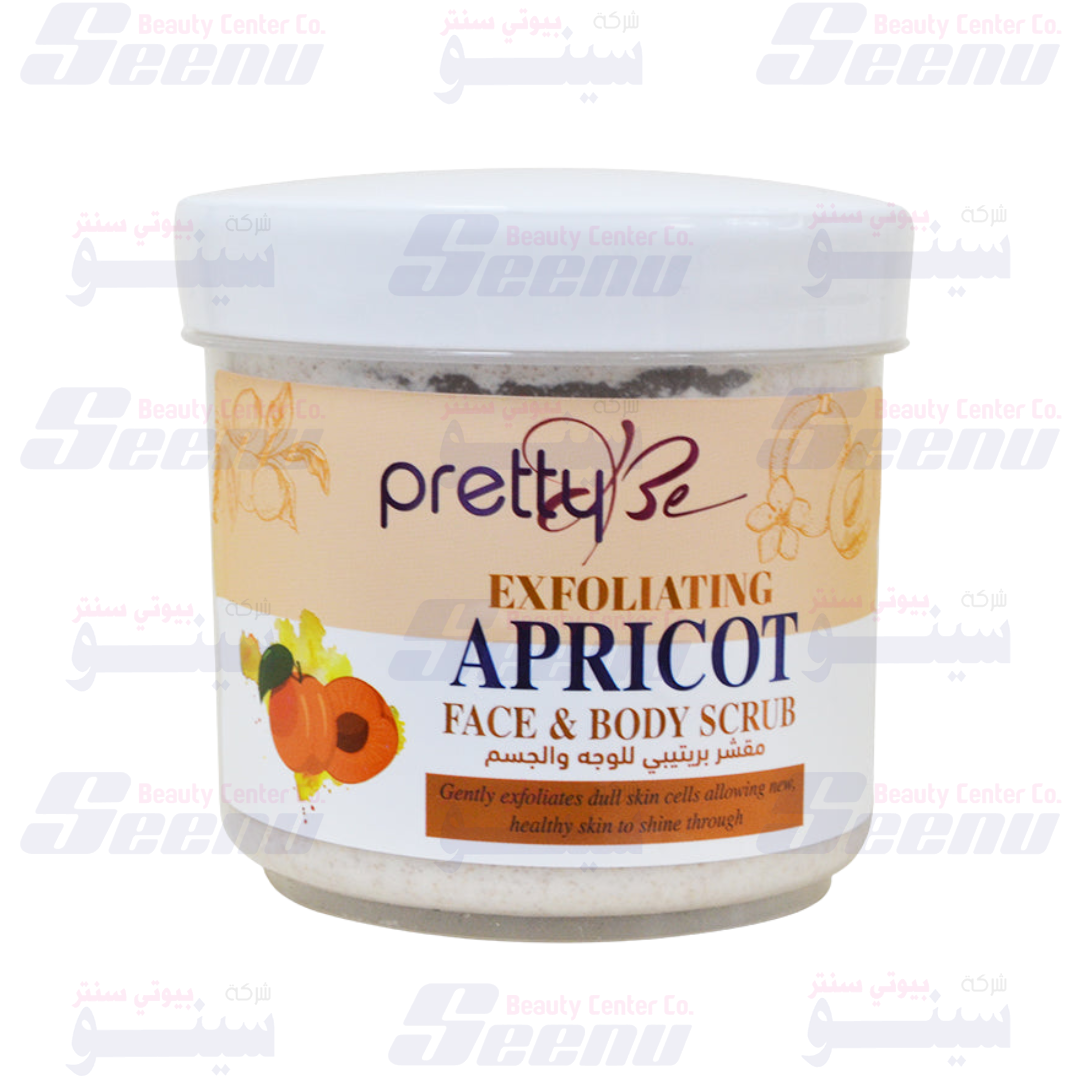 PrettyBe Exfoliating Face and Body Cream Scrub Apricot 550ml pretty-be-exfoliating-face-and-body-cream-scrub-apricot-550ml