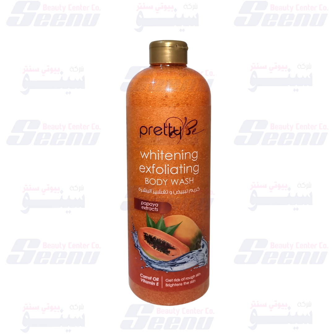 PrettyBe Whitening Exfoliating Body Wash Papaya 1200ml pretty-be-brightening-exfoliating-body-wash-papaya-1000ml