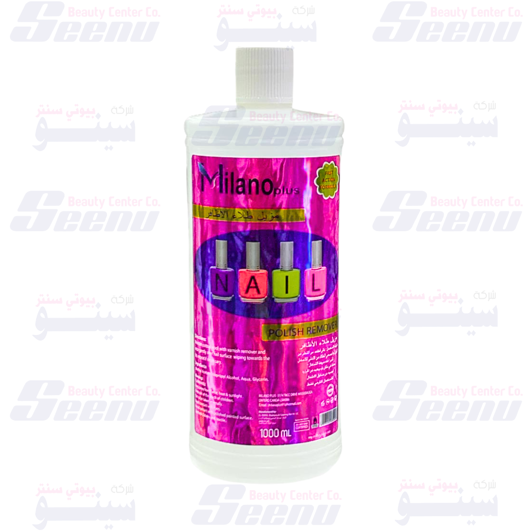 Milano Plus Nail Polish Remover Clear 1000ml milano-plus-nail-polish-remover