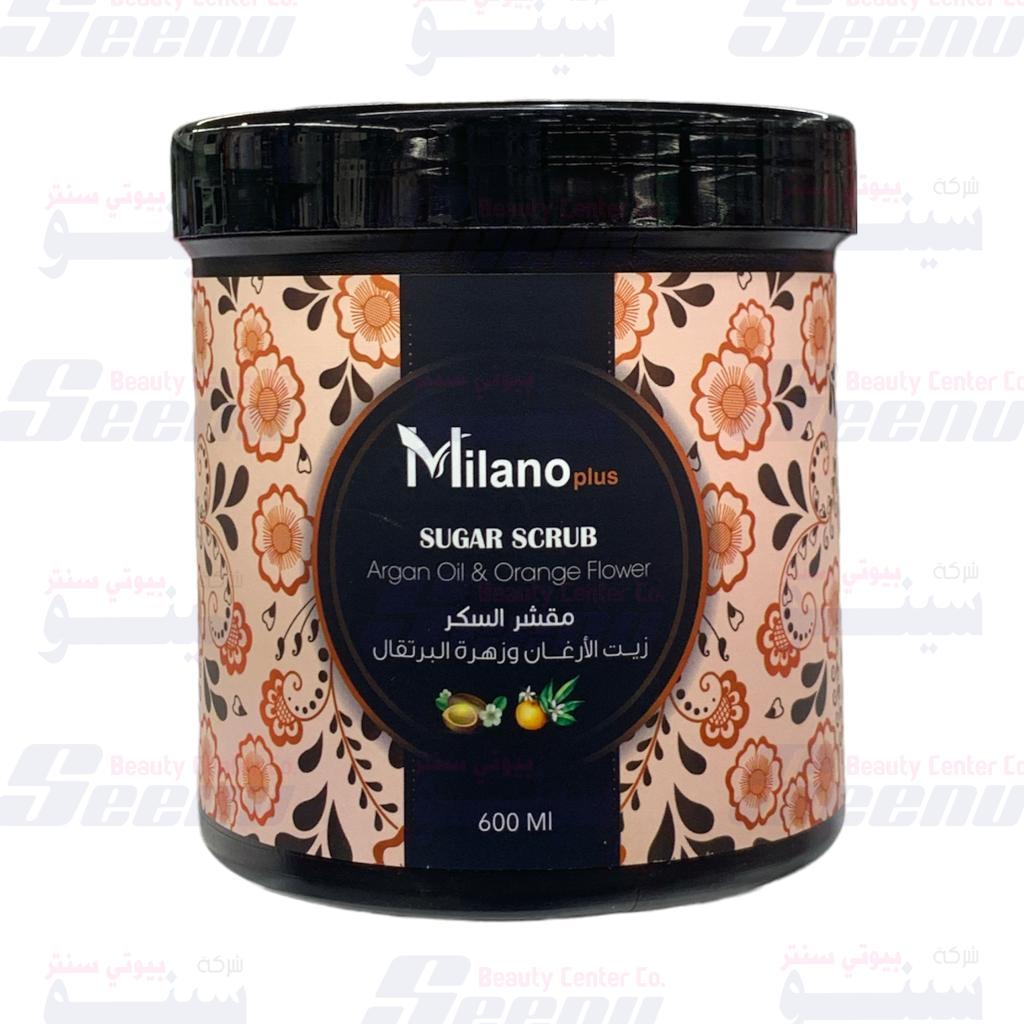 Milano Plus Sugar Scrub Agran Oil_Orange Flower 600ml milano-plus-sugar-scrub-argan-oil-orange-flower-600ml