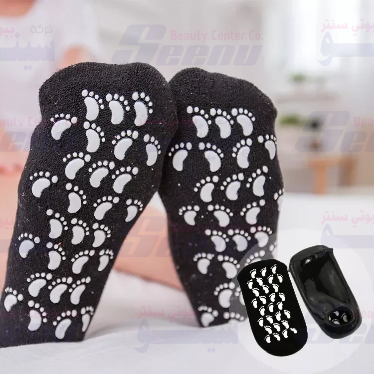 Spa Gel Socks Black Spa Gel Socks Black