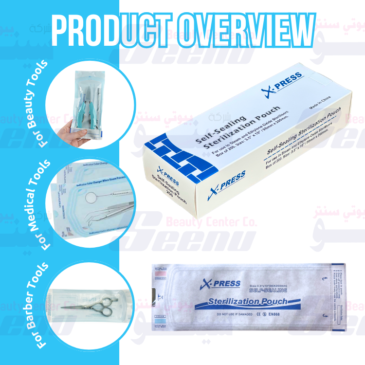 X-Press Sterlization Pouch Small 1 X Press Sterlization Pouch Small 1