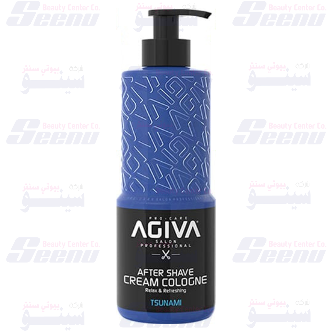 Agiva After Shave Cream Cologne Blue 400ml agiva-sfter-shave-cream-cologne-tsunami-400ml