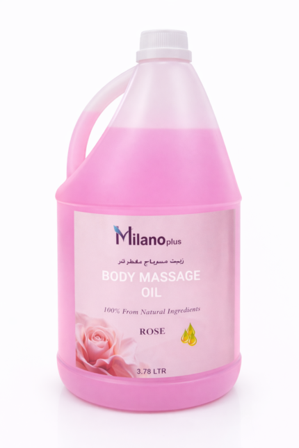 Milano Plus Body Massage Oil Rose 3.78ltr