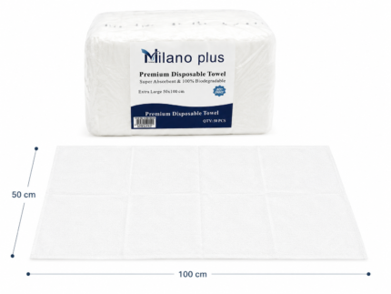 Milano Plus Disposable Towels 50x100cm 50pcs