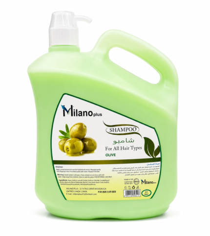 Milano Plus Hair Shampoo Olive 4.5Ltr