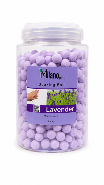 Milano Plus Soaking Balls Manicure Lavender 2.8kg