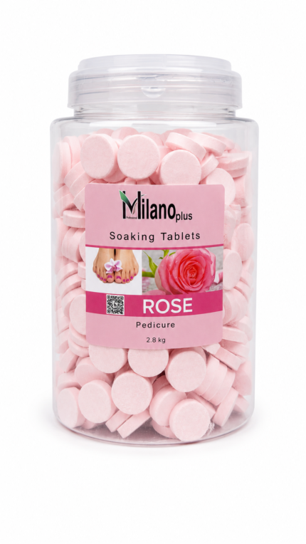 Milano Plus Soaking Tablets Pedicure Rose 2.8kg